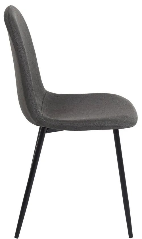 Set 2 scaune dining Bonami Essentials Lissy, gri închis