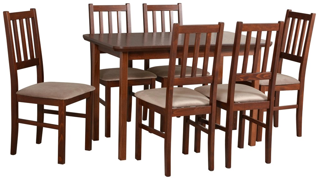 Set masă scaune pentru sufragerie Marlon (pentru 4 până la 6 persoane). 608090