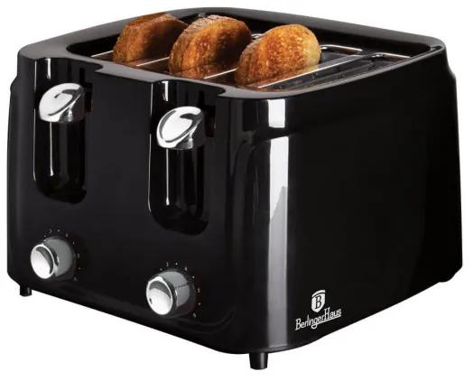 Toaster Black Silver Collection BerlingerHaus BH 9241