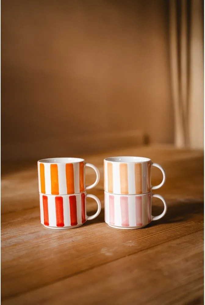 Căni albe 4 buc. pentru espresso din ceramică 180 ml Franca – Leopold Vienna