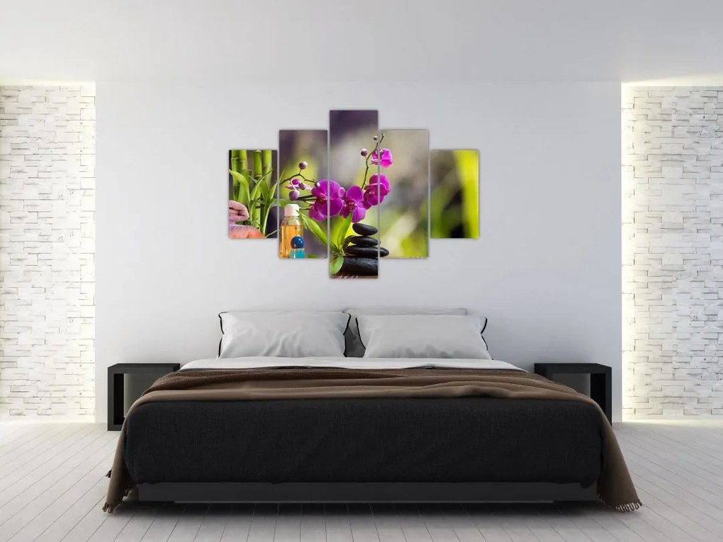 Tablou - spa and stones (150x105 cm)