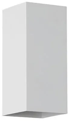 Aplica iluminat ambiental metal alba Don Square 2