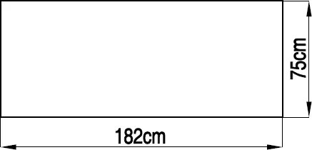 Sopron WC-A metalic, 182 x 75 x 160 cm.