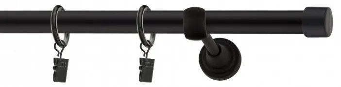 Galerie SIMPLA PRINDERE PERETE 19 mm DOP NEGRU (Alege marime: 400 cm)