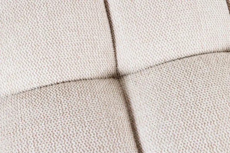 Banca tapitata Papillon 165cm bej sampanie