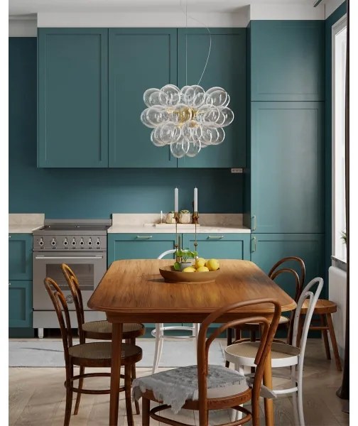 ByRydens 4200440-6509 - Lustra cu cablu GROSS 8xG9/5W/230V transparentă