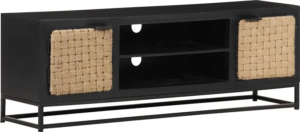 vidaXL Comodă TV, 120x30x40 cm, lemn masiv de mango