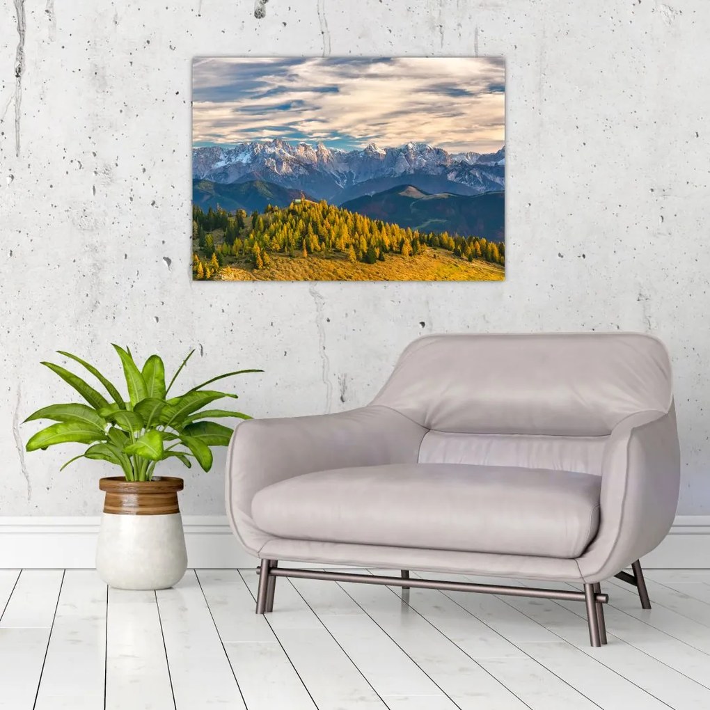 Tablou - panorama montană (70x50 cm)