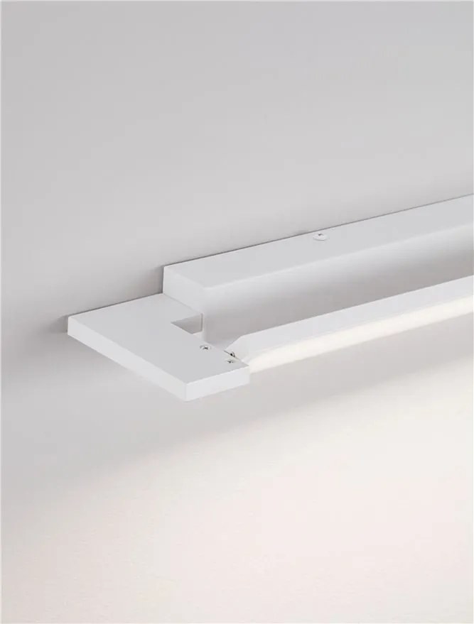 Aplica de perete LED baie IP44 LIVO alba