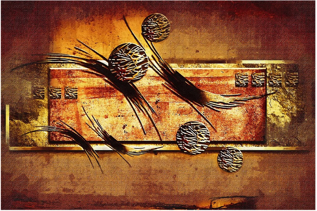 Tablou abstracției (90x60 cm)
