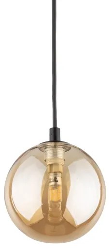 Lustră pe cablu pentru sistem de șină TRACER 1xG9/8W/230V negru/negru fumuriu