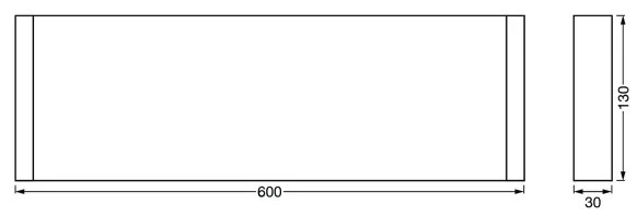 Ledvance - Raft LED LINEAR 12W 230V 60 cm IP44, iluminare LED
