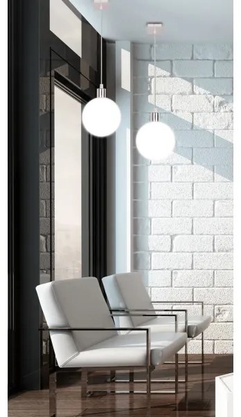 Lustră pe cablu ODEN 1xG9/40W/230V d. 15 cm