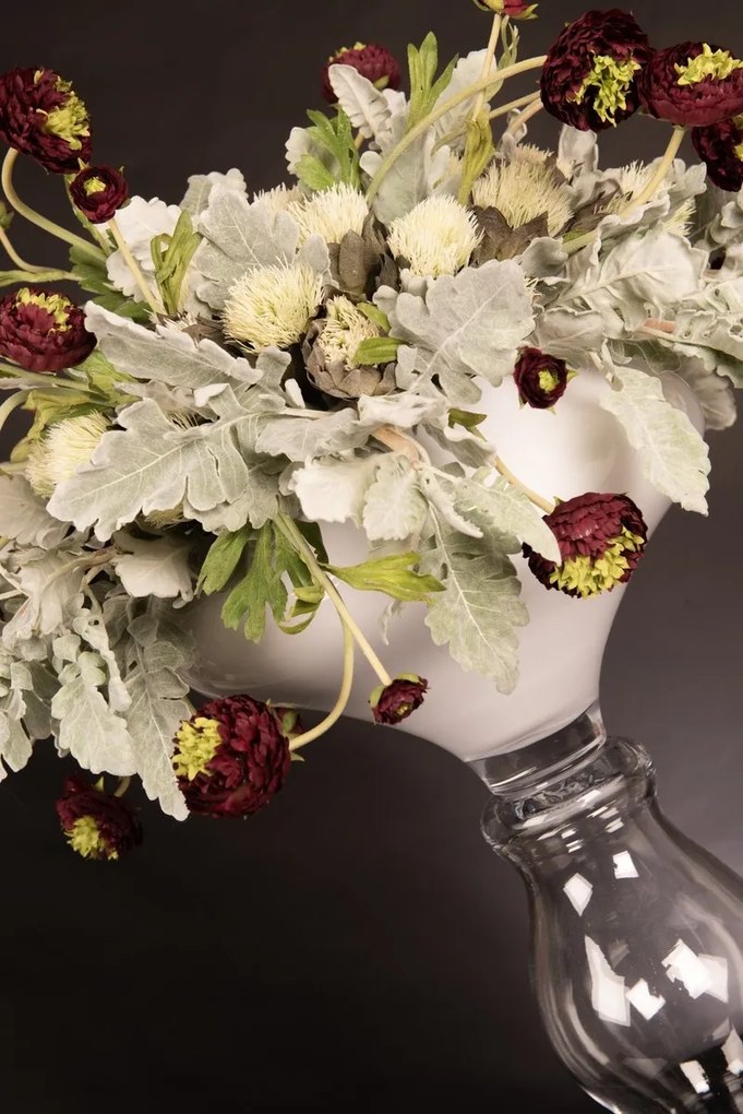 Aranjament floral mare decor festiv design LUX ZEUS CINNER