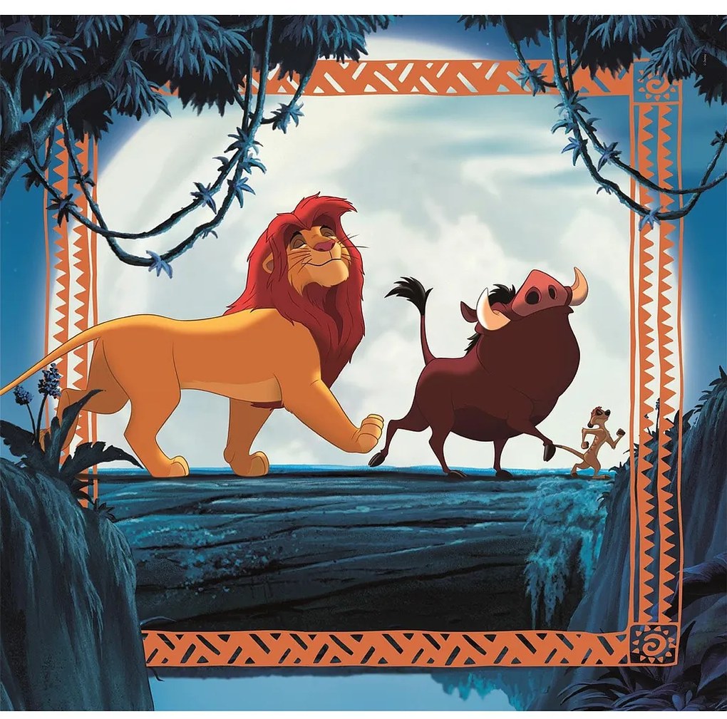 Disney Regele Leu Circle of Life Puzzle de 3x48 piese Clementoni