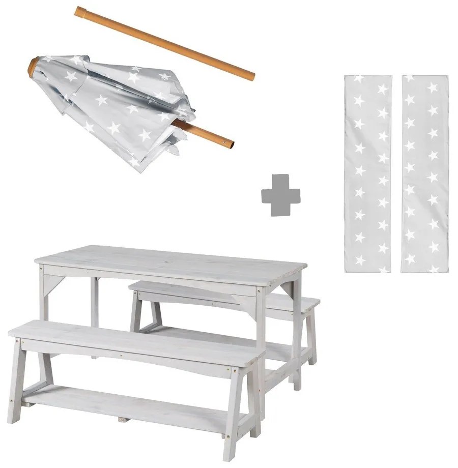 Set de grădină pentru copii 4 buc. Outdoor+ – Roba