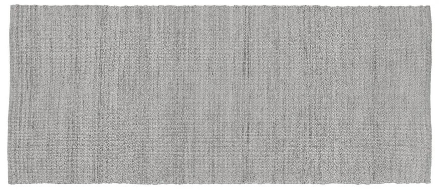 Covor tip traversă pentru interior și exterior gri din fibre reciclate 80x200 cm Tendor – Blomus