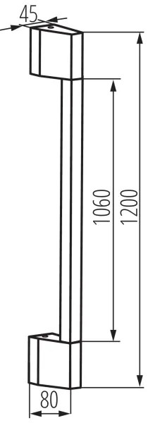 Aplică LED de exterior Kanlux 38896 YALTE LED/11W/230V 3000K IP54 negru