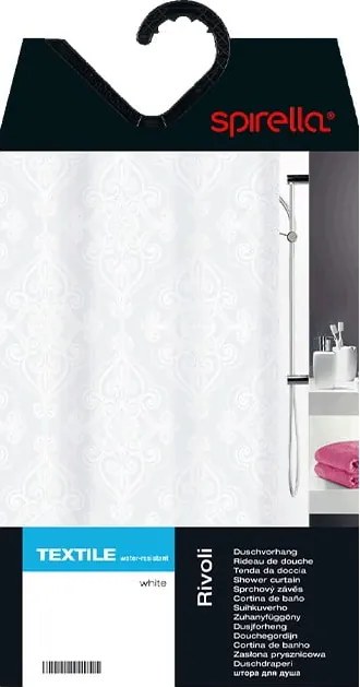 Perdea de duș 180x200 cm Rivoli – Spirella