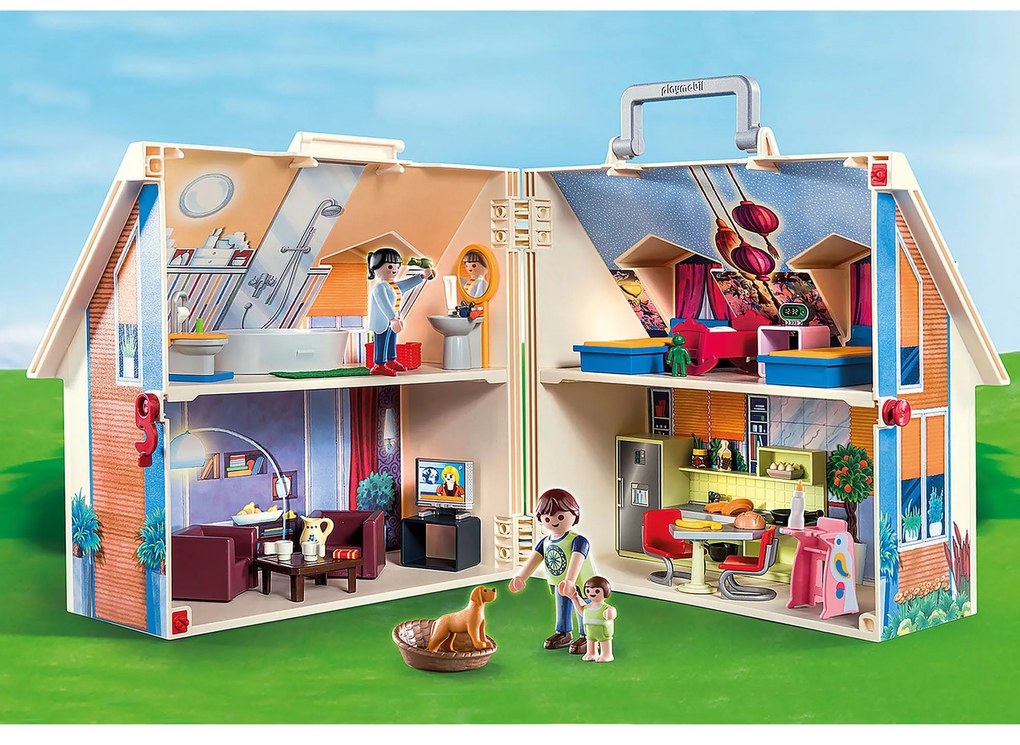 PLAYMOBIL - CASA DE PAPUSI MOBILA 2 - PLAYMOBIL (PM70985)