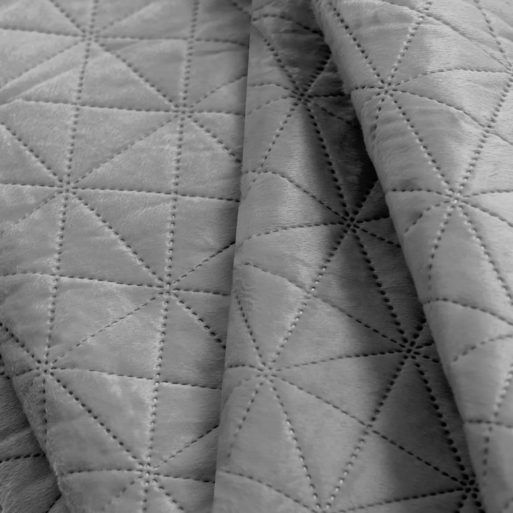 Cuvertură AmeliaHome Laila Silver, 260 x 240 cm, gri deschis