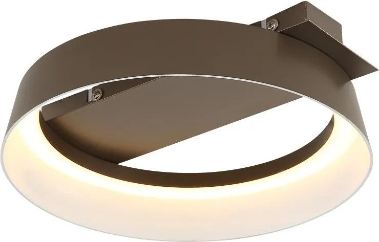 Mini Plafoniera LED metal maro cafeniu SYRAKUS