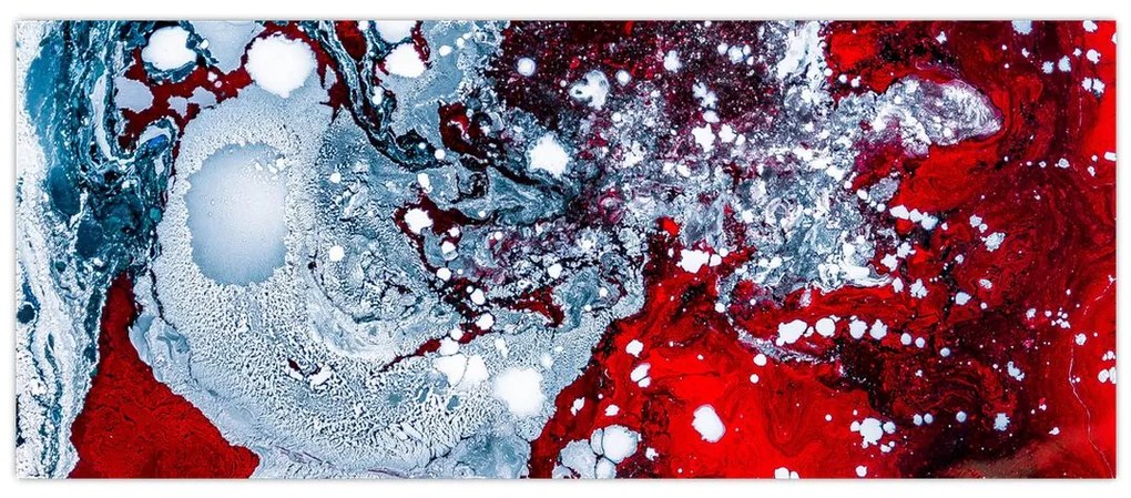 Tablou abstract (120x50 cm)