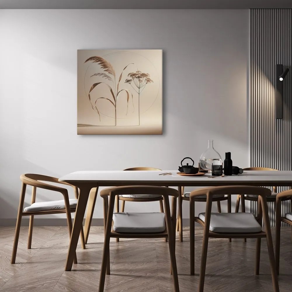 Tablou ierburi minimaliste