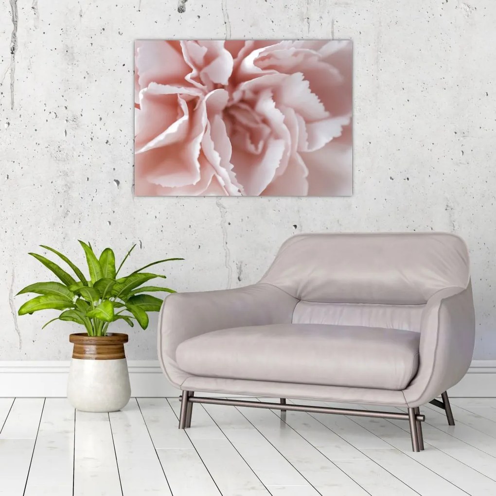 Tablou pe sticlă - Detaliu flori (70x50 cm)