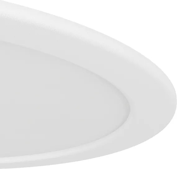 Eglo 901398 - Plafonieră LED încastrată FUEVA, 18,5 W, 230 V, Ø 21,6 cm, albă