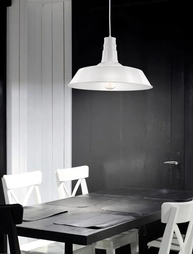 Pendul modern design industrial style Osteria alb NVL-420202
