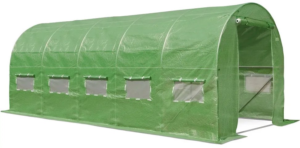 Tunel de folie verde 2.5x8m Garden Point