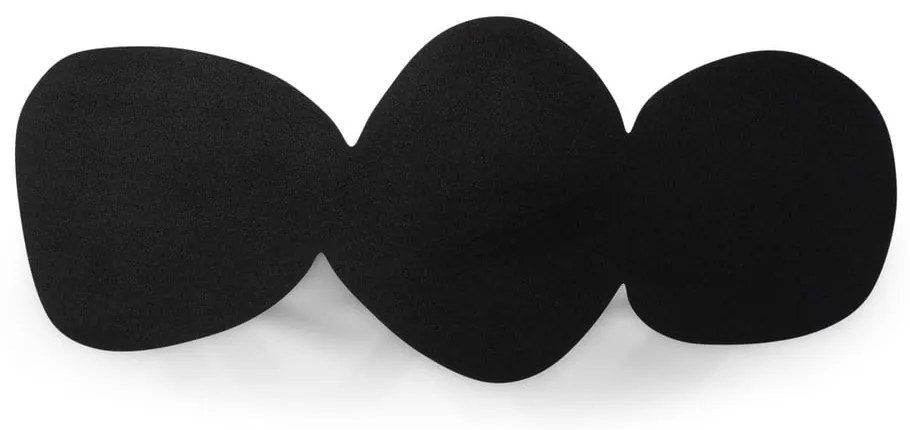 Cuier de perete negru din metal 35 cm Tumulo – Spinder Design