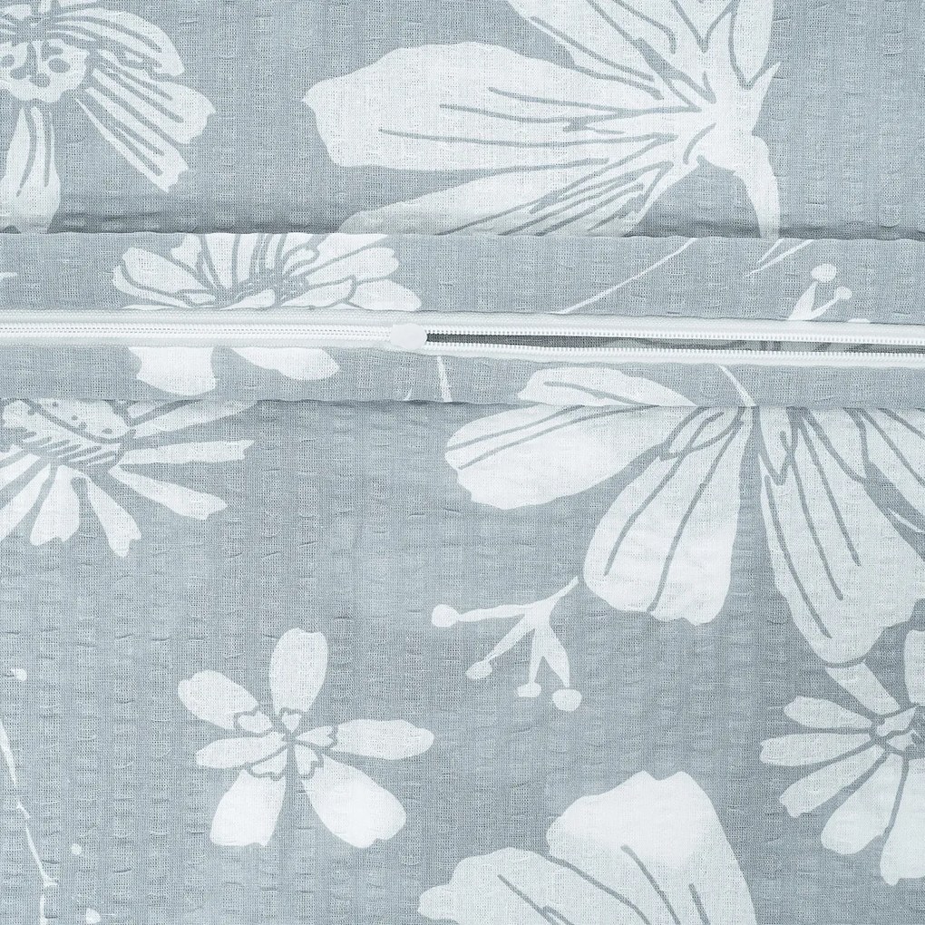 Lenjerie pat 4Home Gentle Green bumbac creponat, 140 x 200 cm, 70 x 90 cm