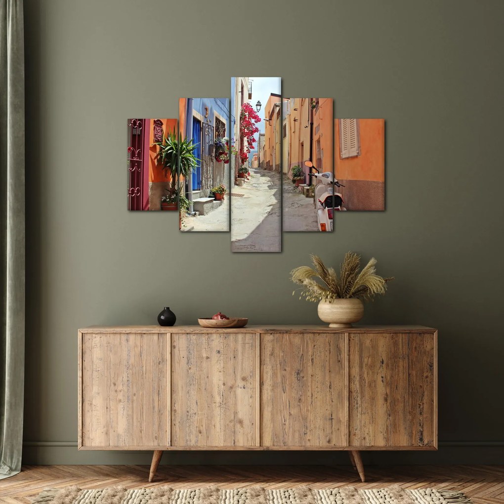 Tablou cu strada din Sardinia (150x105 cm)