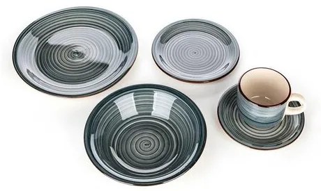 Set de masă Banquet 30-piese Spiral Blue