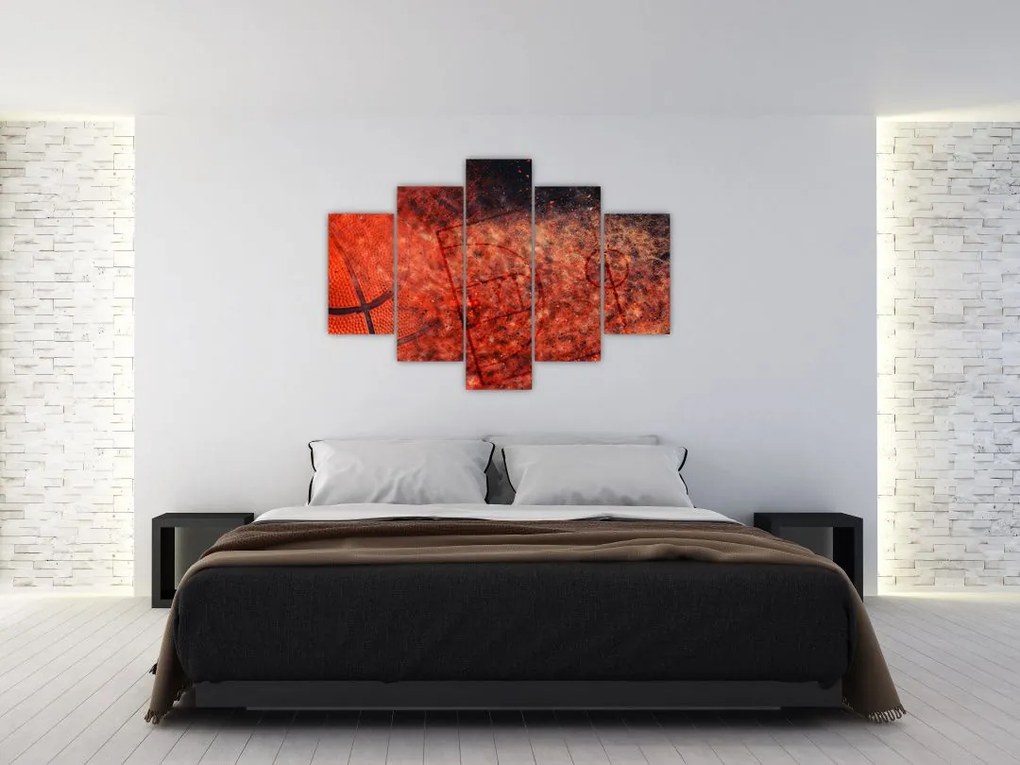 Tablou - Meci de baschet (150x105 cm)