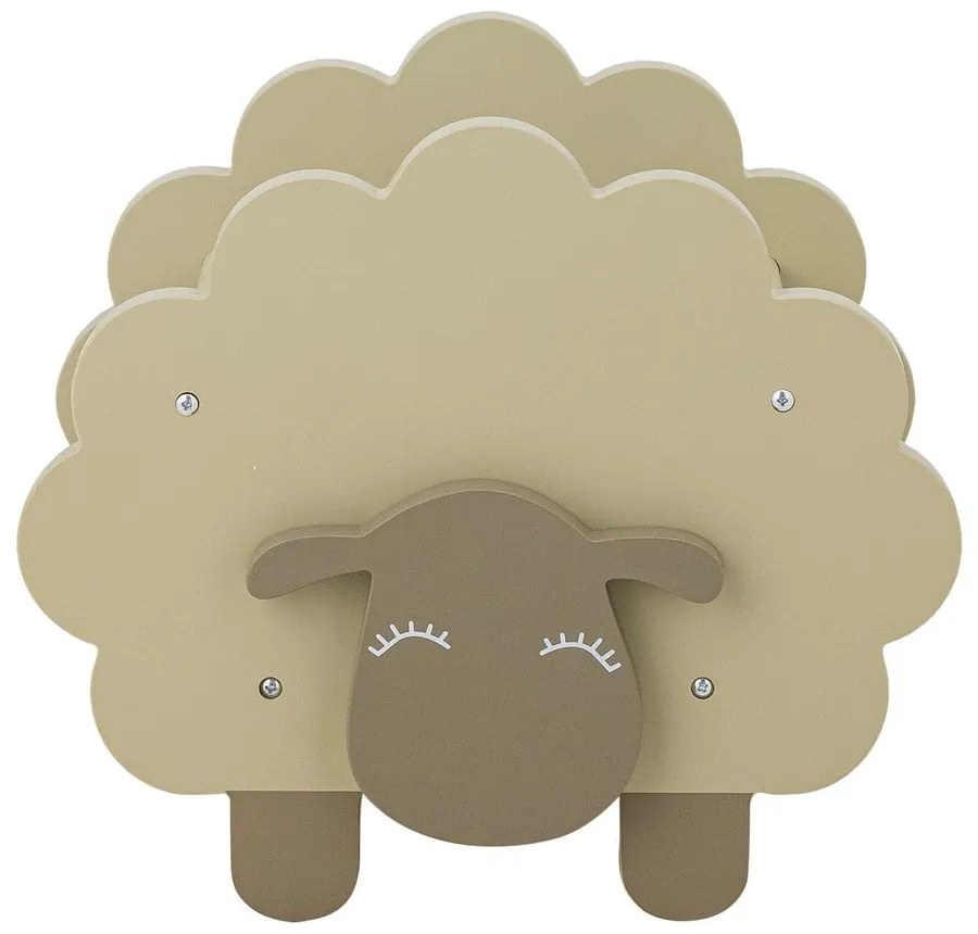 Bibliotecă de copii bej 30,5x30x35 cm Dolly – Bloomingville Mini