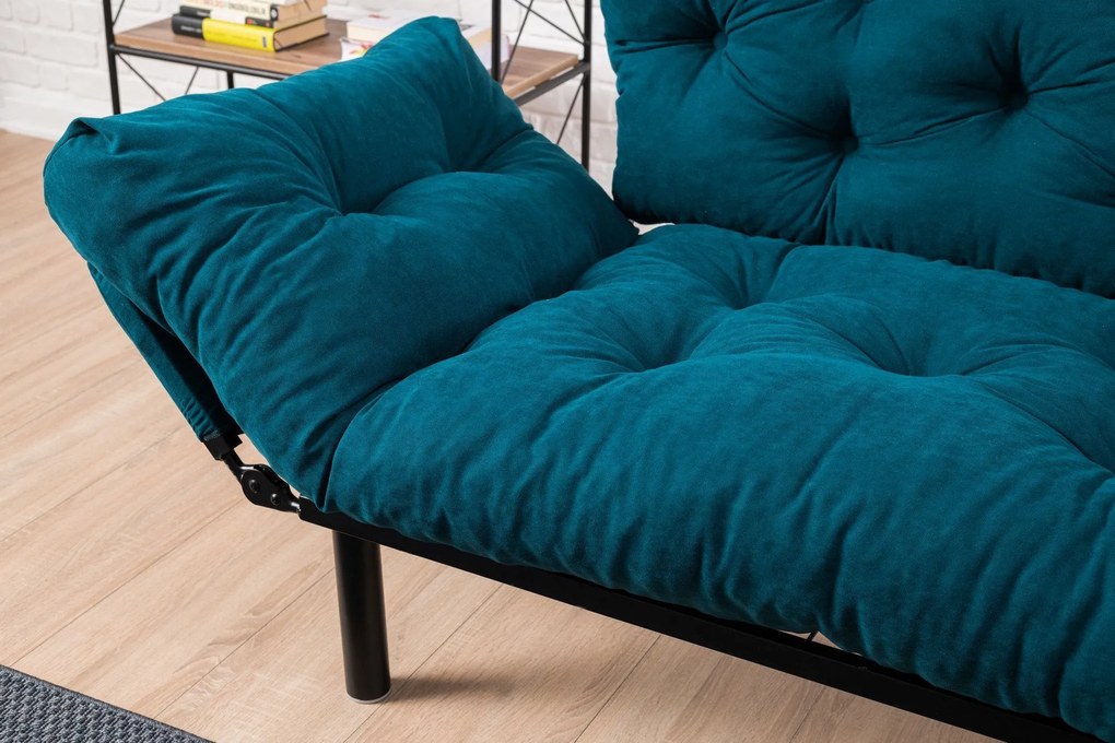 Canapea extensibila cu 2 Locuri Mocca, 155 x 85 x 73 cm