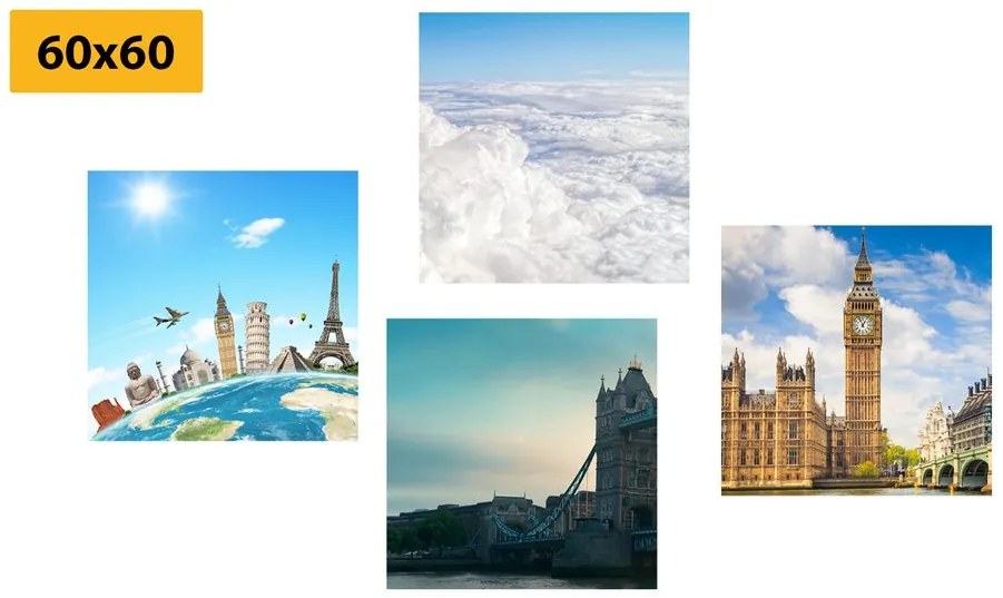 Set tablouri excursie în Londra