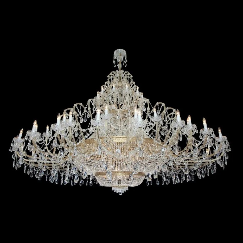 Lustra XXXL Maria Theresa cu 104 brate, cristal Bohemia, L14 806/104/1