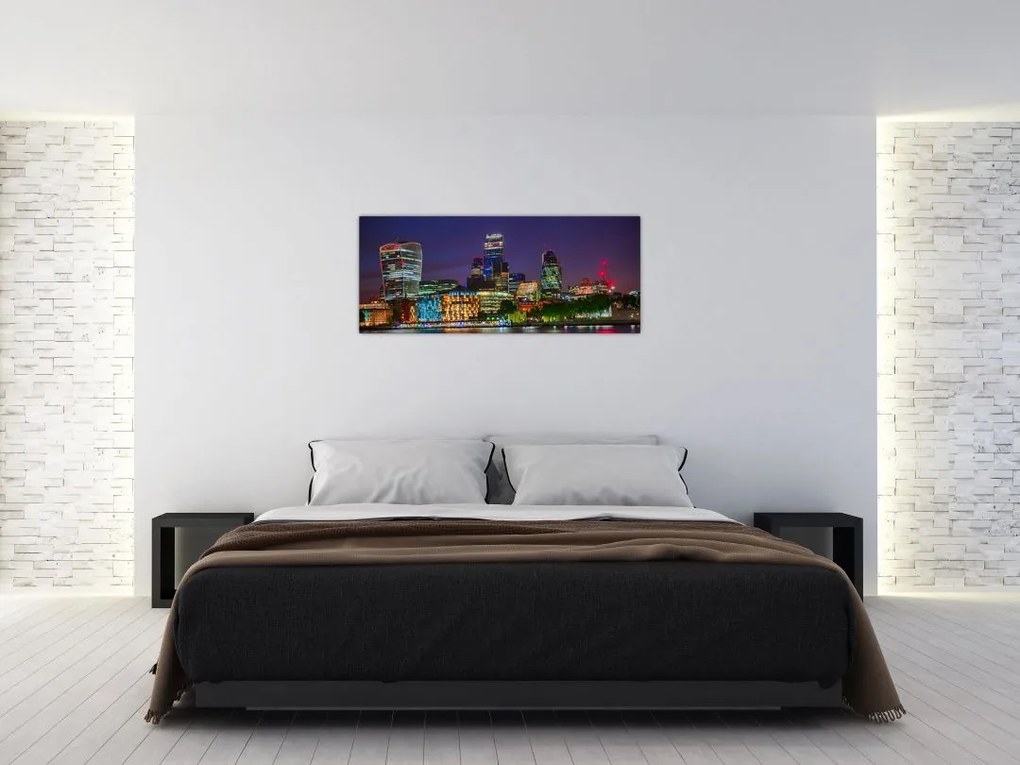 Tablou - Londra seara (120x50 cm)