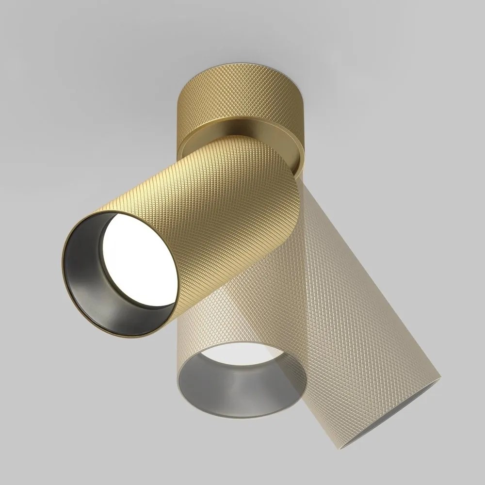 Spot aplicat directionabil stil modern minimalist Artisan auriu mat