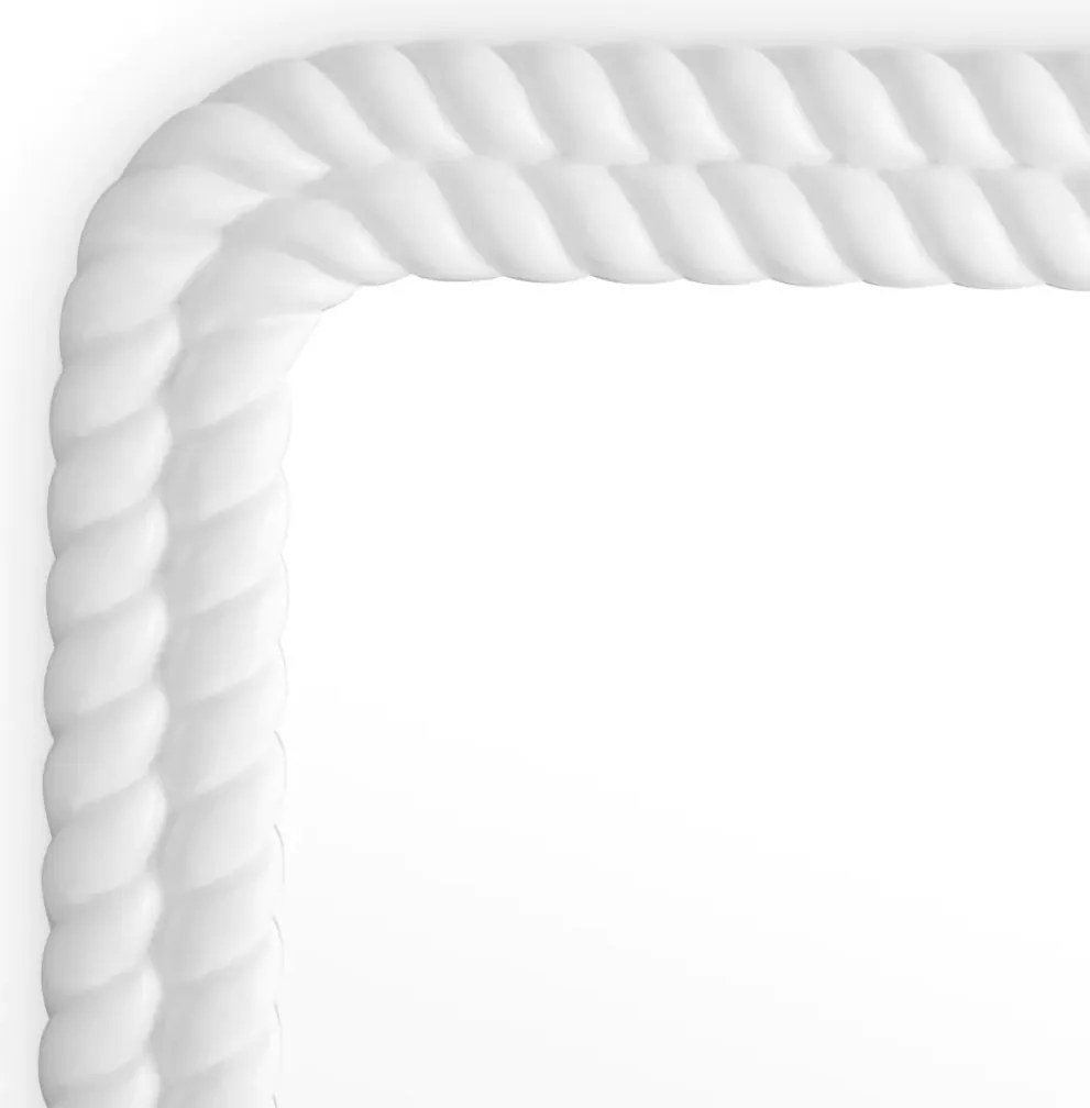 Oglinda Decorativa Design LUX Viviana alb