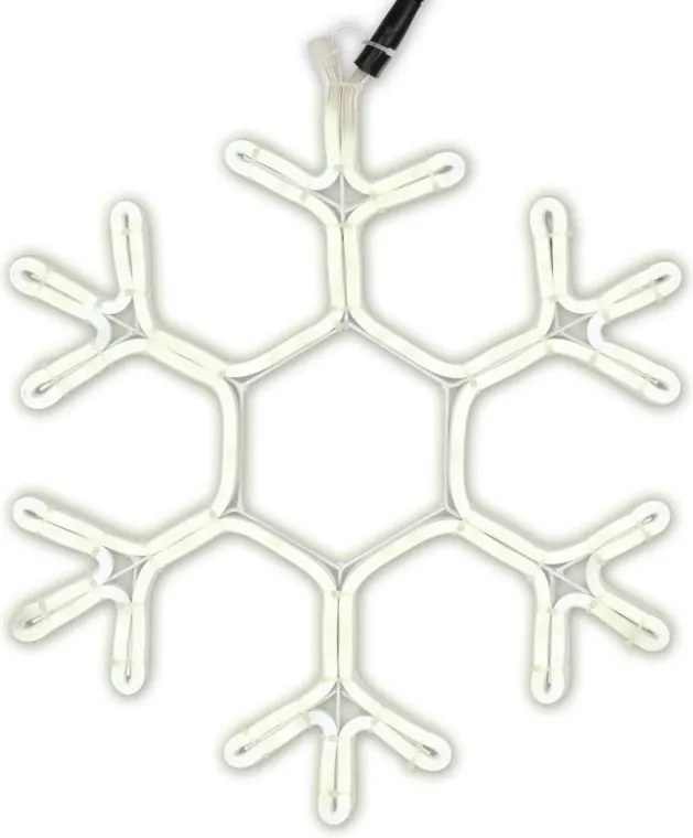 Lumina fulgilor de zăpadă 40 x 35 cm, 360 LED, alb rece