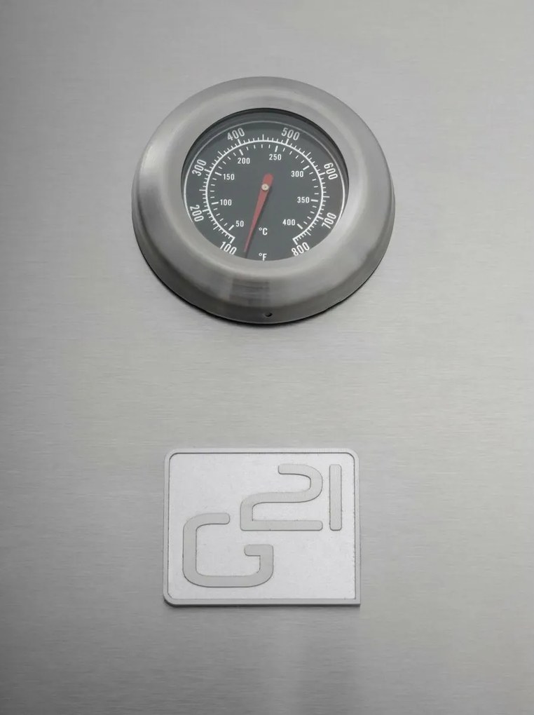 Grătar cu gaz G21 Argentina BBQ Premium line, 5arzătoare + reductor gratuit