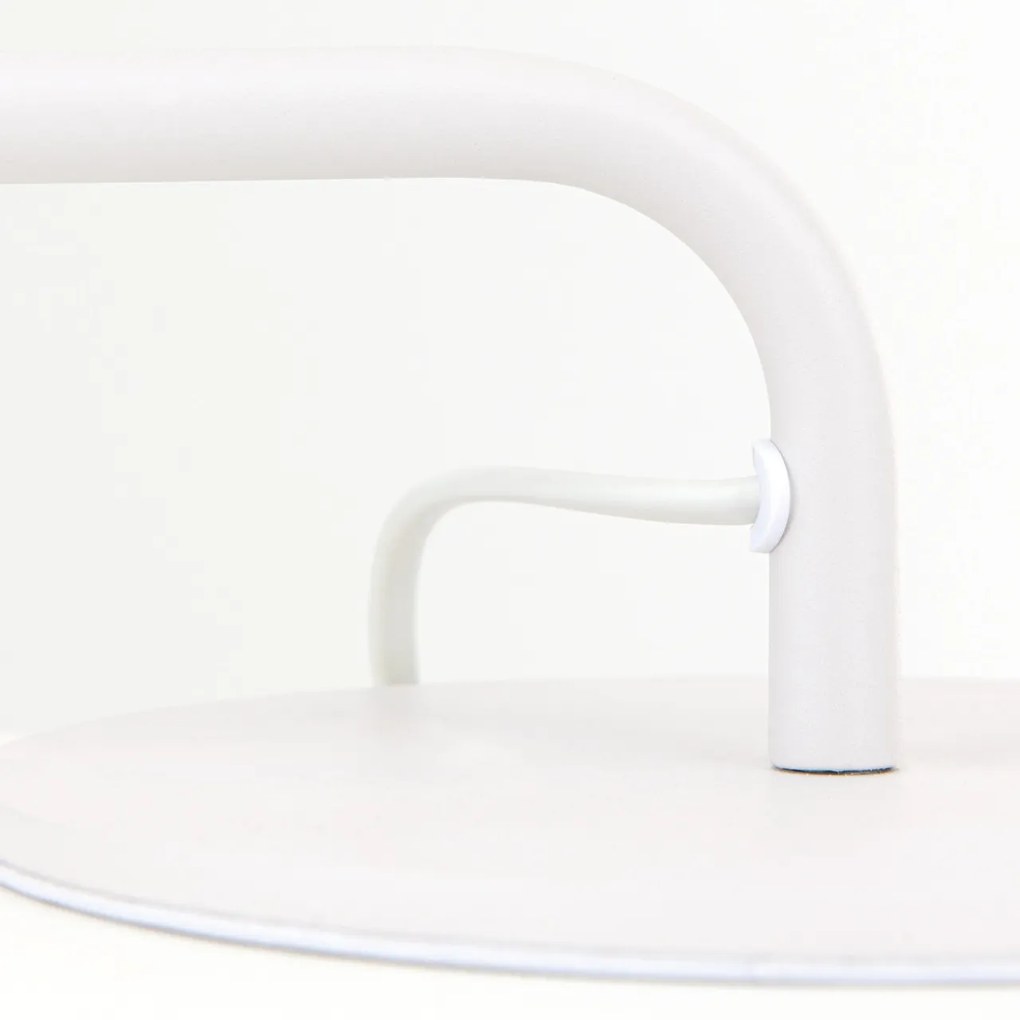 Veioza / Lampa de birou stil modern VIKTORIA alba