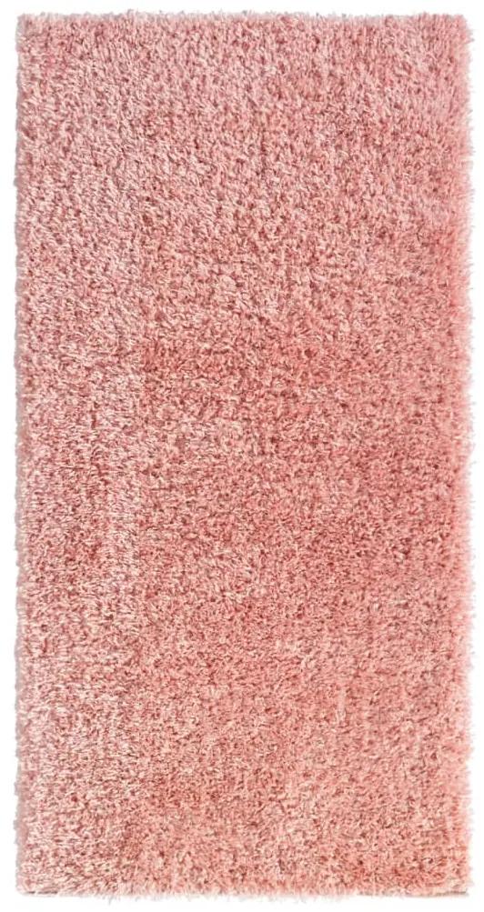 Covor moale cu fire inalte, roz, 100x200 cm, 50 mm Roz, 100 x 200 cm