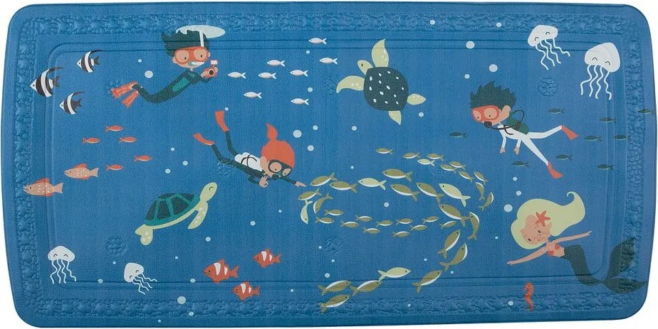 Covoraș antiderapant pentru copii pentru cadă 36x71 cm Scuba Diver – Spirella