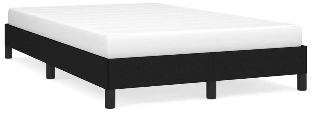 346706 vidaXL Cadru de pat, negru, 120x200 cm, material textil